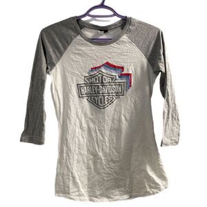 Women’s Harley-Davidson Baseball Tee